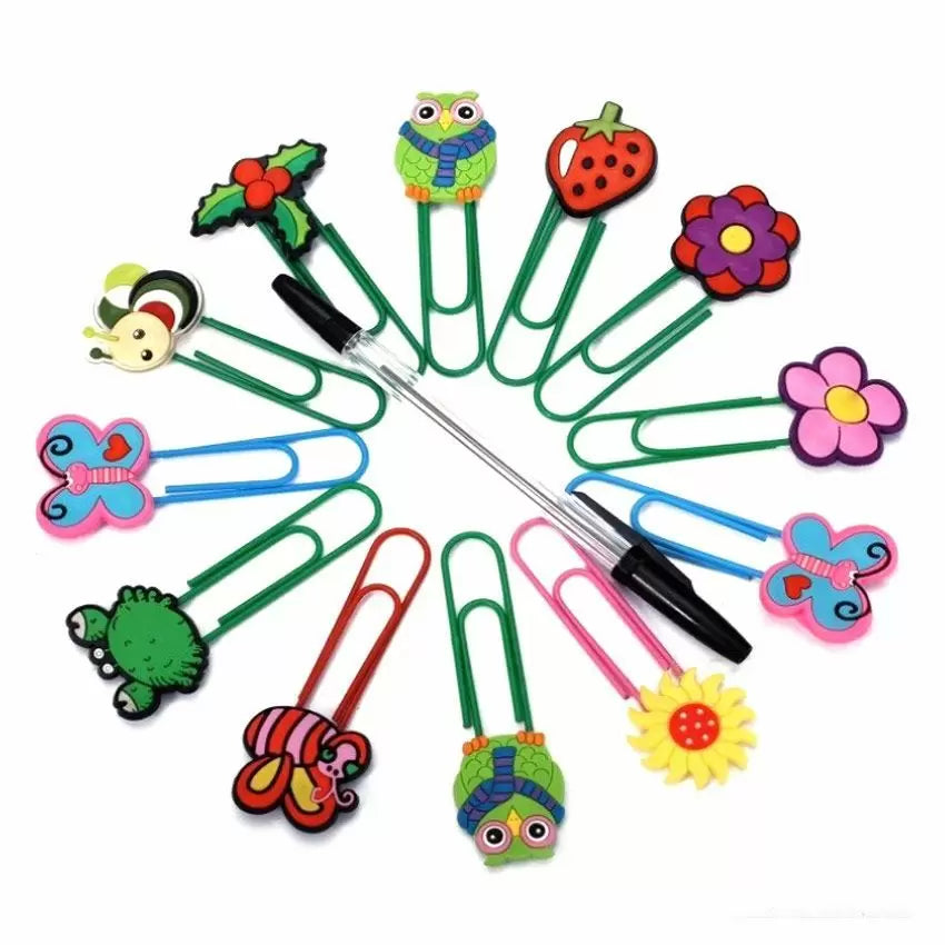 Custom Soft PVC Paper Clips